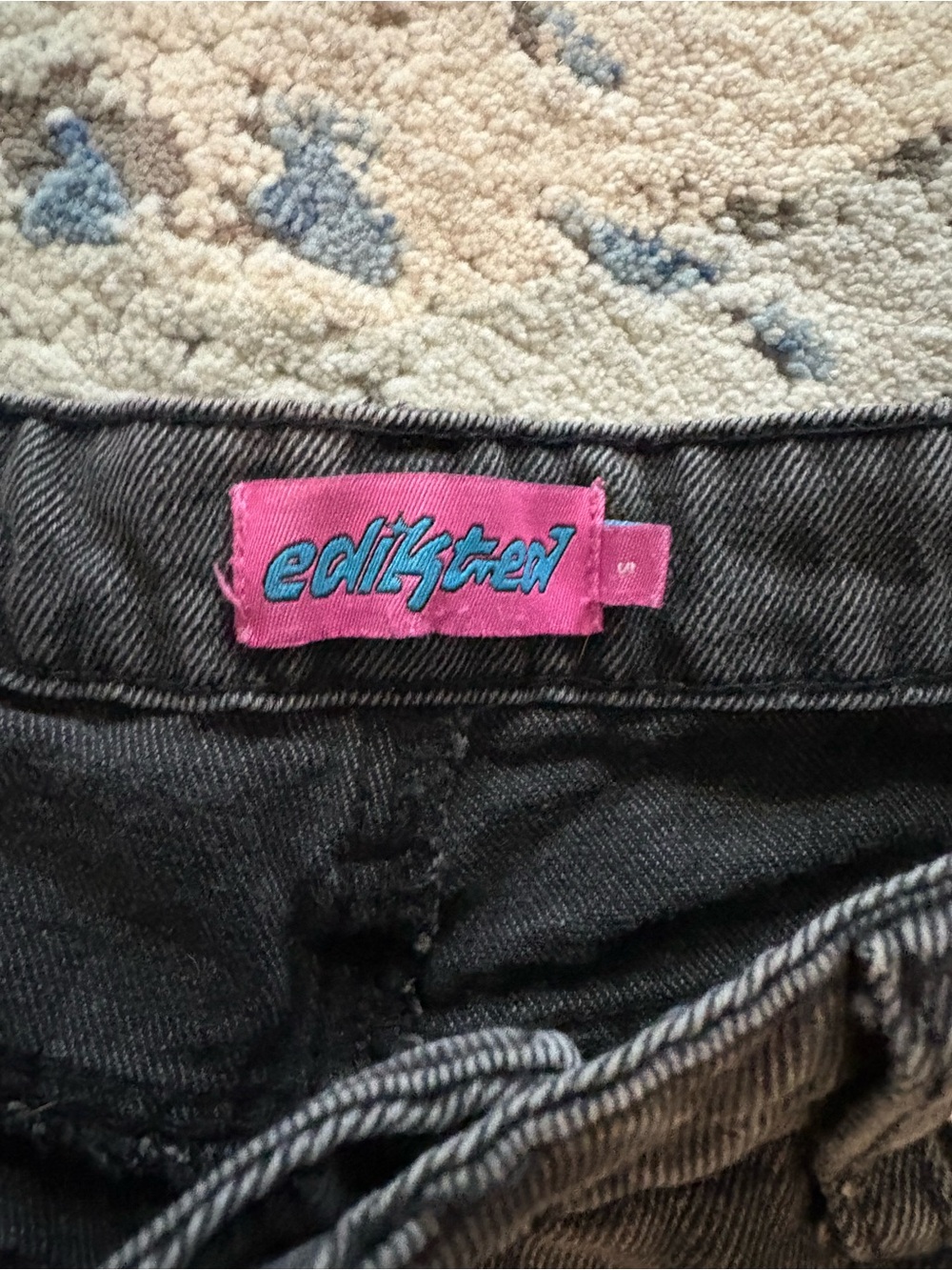 Edikted Raelynn Low Rise Jeans Size Small - Picture 5 of 8